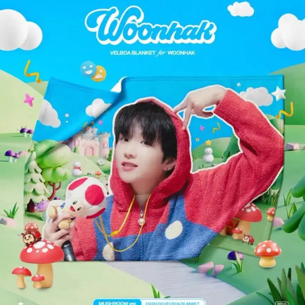 [BUNJANG] BOYNEXTDOOR Woonghak Blanket / 보넥도 보이넥스트도어 운학 담요