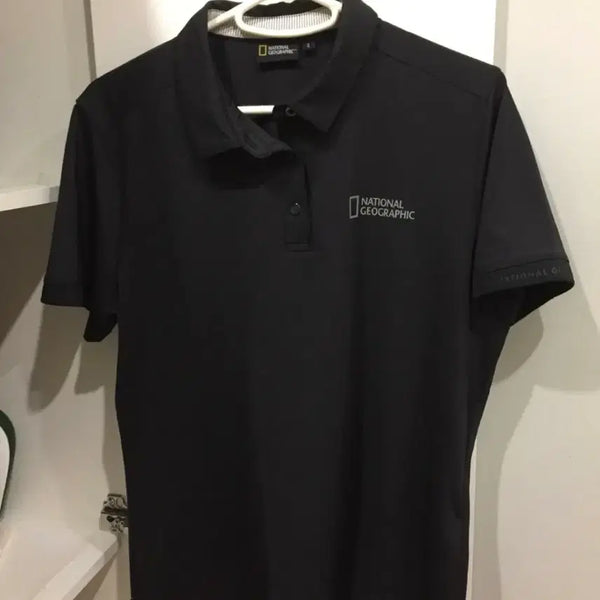 [BUNJANG] National Geographic Short Sleeve Polo Shirt / 내셔널지오그래픽 반팔 카라티
