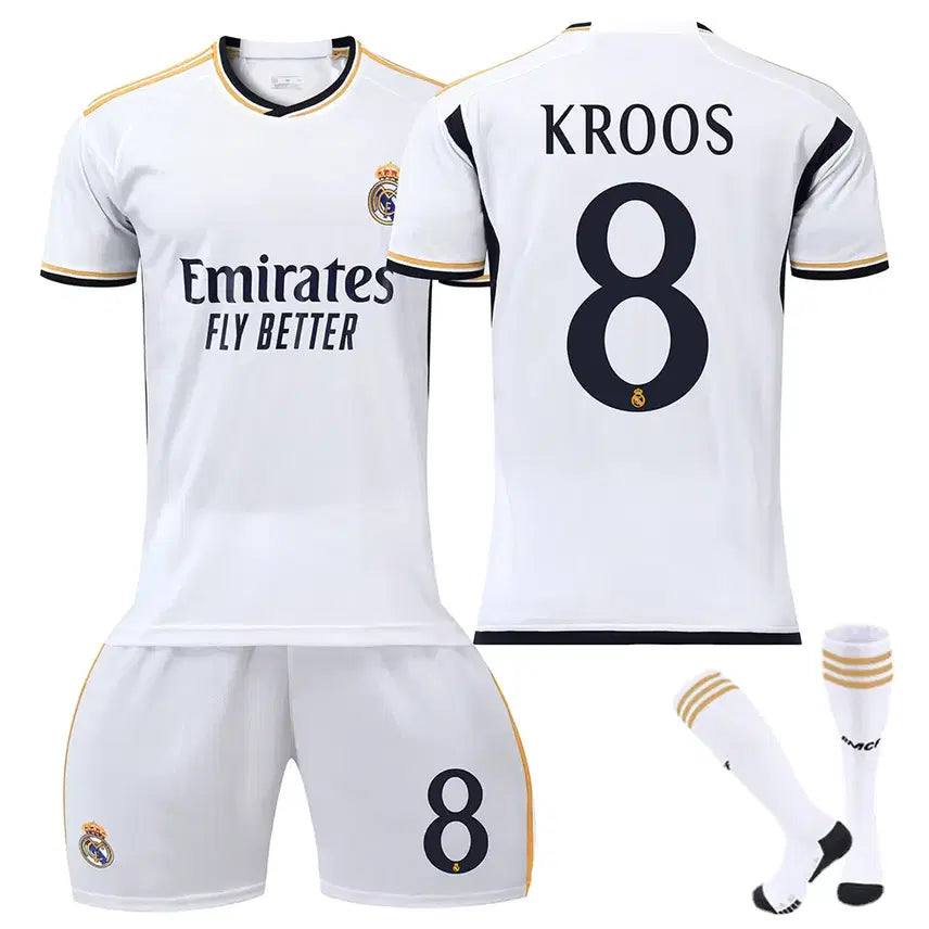 [BUNJANG] 23/24 Real Madrid Youth Kids Soccer Jersey / 2324 레알마드리드 축구유니폼 크로스 주니어 키즈 유소년 어린이용