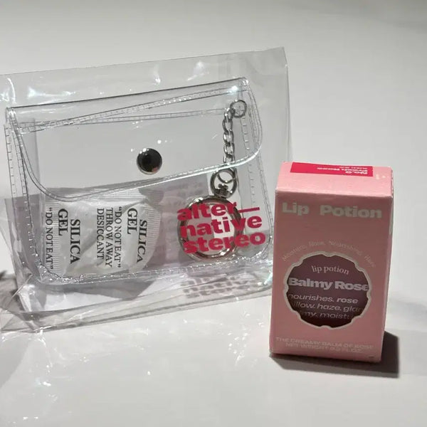 [BUNJANG] Alternative Stereo Bami Rose 09 Fresh Rose + Keyring Pouch Set / 얼터너티브스테레오 바미로즈 09프레쉬로즈 +키링파우치