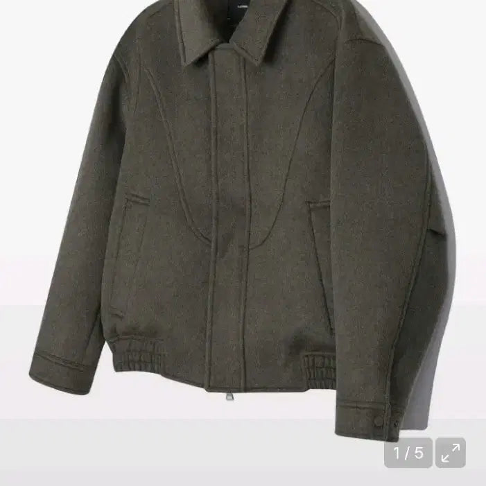 [BUNJANG] Ilcorso Wave Wool Blouson XL / 일꼬르소 웨이브 울 블루종 xl