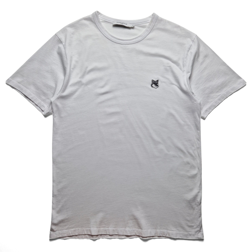 [BUNJANG] Maison Kitsuné Gray Fox Head Short Sleeve T-Shirt - Size M / [3일간 20%할인] [M] 메종키츠네 그레이폭스헤드 반팔티셔츠