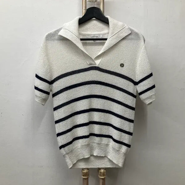 [BUNJANG] LOEUVRE Knit Short Sleeve Top / 루에브르(LOEUVRE) 니트 반팔 F