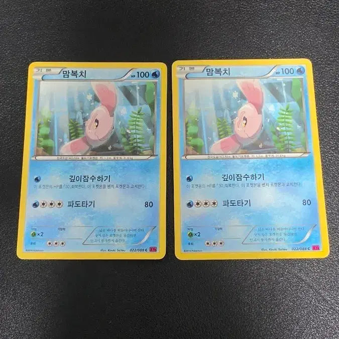 [BUNJANG] Pokemon Card Manaphy XY4 022 / 포켓몬 카드 맘복치 xy4 022