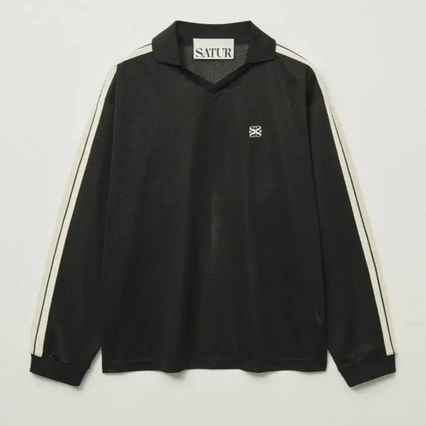 [BUNJANG] Setter Lausanne Mesh Football Shirt Black XL / (새상품) 세터 로잔 메쉬 풋볼 셔츠 블랙 XL