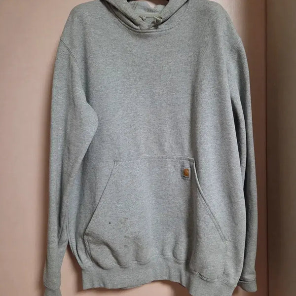 [BUNJANG] Carhartt Hooded Sweatshirt Grey M / 칼하트 후드티 그레이