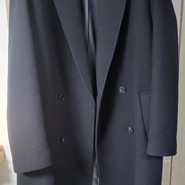 [BUNJANG] Club Monaco Double Breasted Long Coat / 클럽모나코 롱코트