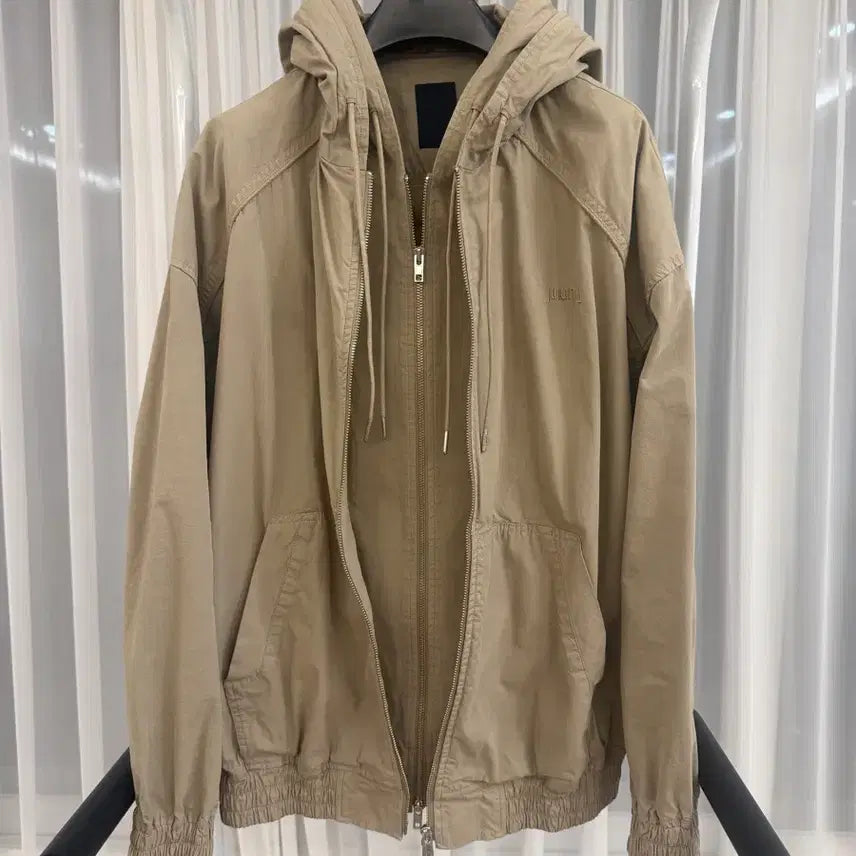 [BUNJANG] Juun.J 26SS Double Layered Hooded Zip-up M (105) / 준지 26ss 더블 레이어드 후드 집업 m사이즈(105사이즈) 팝니다