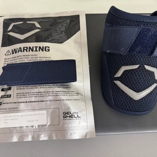 [BUNJANG] EvoShield Adult Baseball Elbow Guard Navy 2-Piece / 이보쉴드 성인 야구 엘보우 가드 네이비 2피스