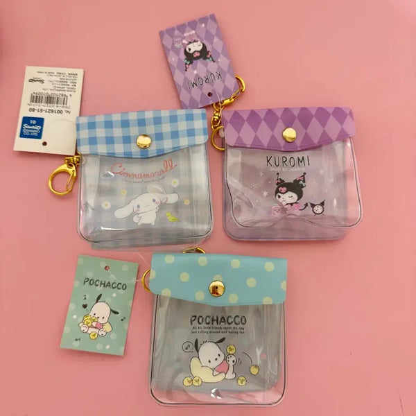 [BUNJANG] Sanrio Authentic PVC Keyring Pouch Bundle Set / 일괄 정품 산리오 pvc 키링파우치