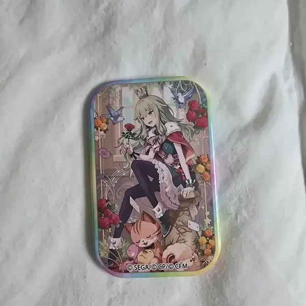 [BUNJANG] Kusanagi Nene World Link Can Badge / 쿠사나기 네네 월드링크 캔뱃지
