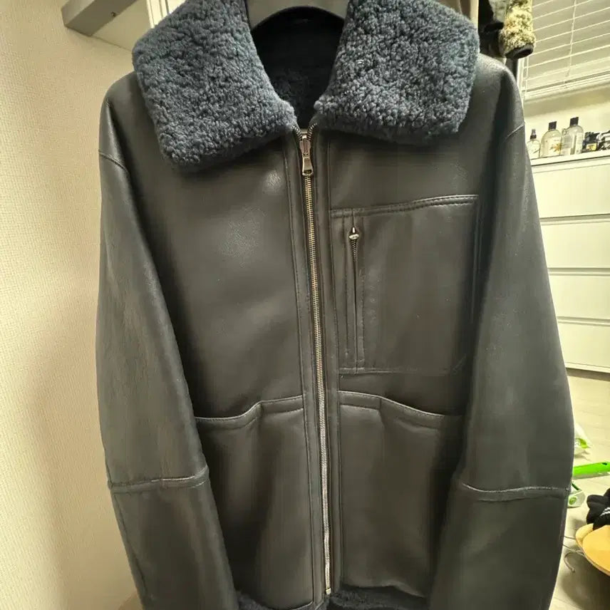 [BUNJANG] System Homme Reversible Mustang Jacket / 타임옴므 리버시블 무스탕 팝니다