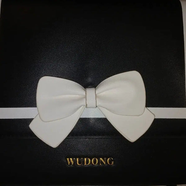 [BUNJANG] WUDONG Black Ribbon Shoulder Bag / 블랙 리본 이타백