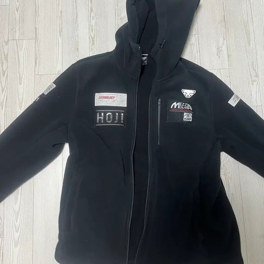 [BUNJANG] Dynafit Fleece Zip-Up Jacket Black / 다이나핏 후리스 집업 자켓 블랙
