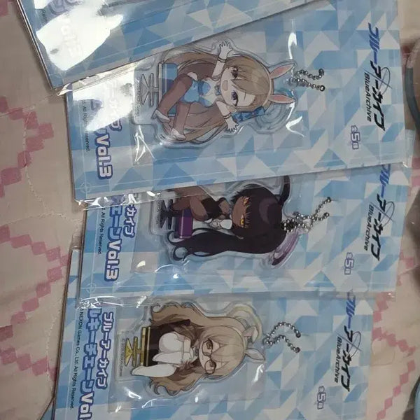 [BUNJANG] Blue Archive Animate C&C Keyring Set - Neru, Asuna, Karin, Akane, Toki / 블루아카이브 애니메이트 c&c 키링 네루 아스나 카린 아카네 토키