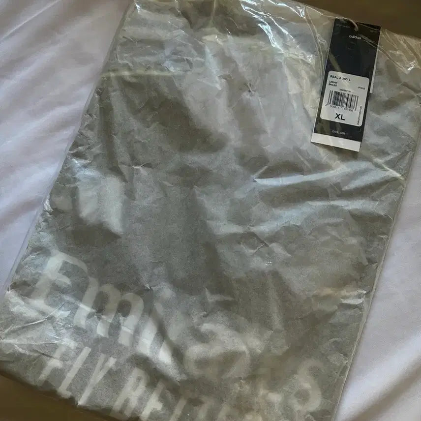 [BUNJANG] Adidas Real Madrid 2025/2026 Away Long Sleeve Jersey XL / [미개봉 새상품] 25/26 레알마드리드 어웨이 긴팔 xl