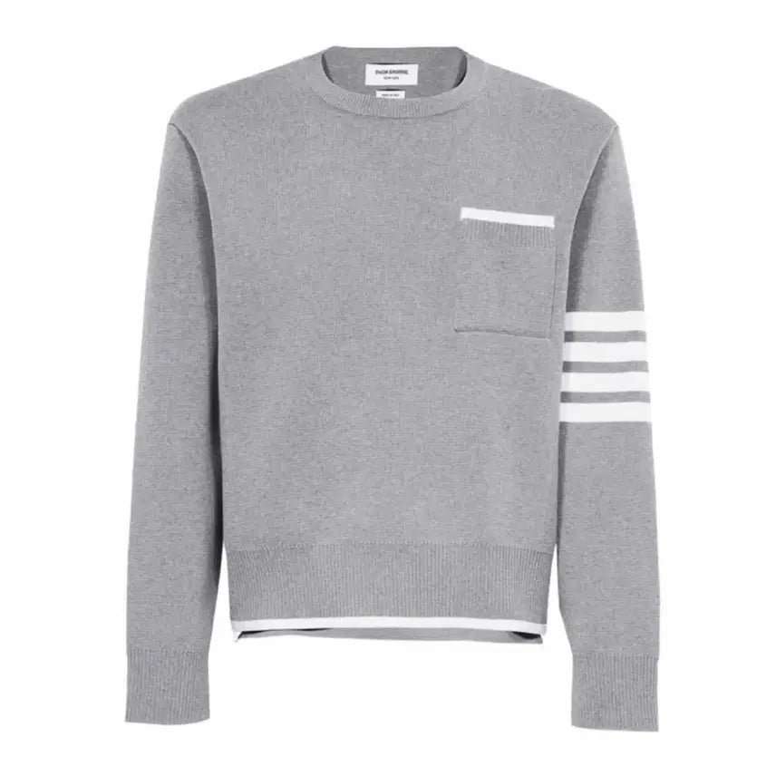[BUNJANG] Thom Browne Milano Stitch Stripe Tipping Knit / [2] 톰브라운 밀라노 스티치 사선 티핑 니트