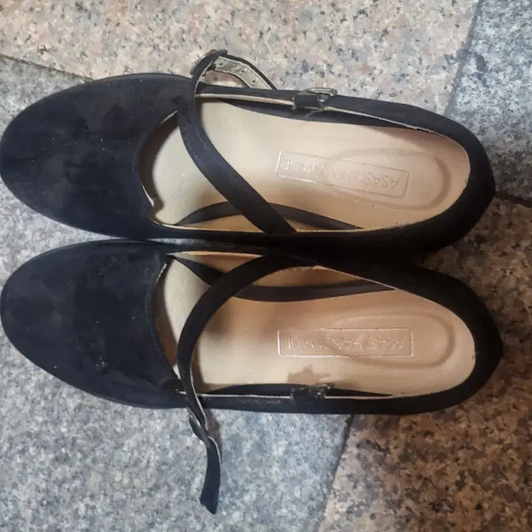 [BUNJANG] Suede Mary Jane Shoes 235 / 스웨이드 메리제인 235