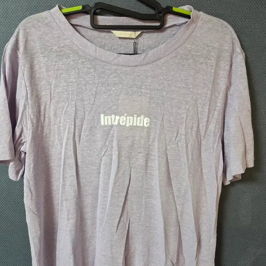 [BUNJANG] Intrépide Lavender Short Sleeve T-Shirt / 라벤더색 반팔 티셔츠