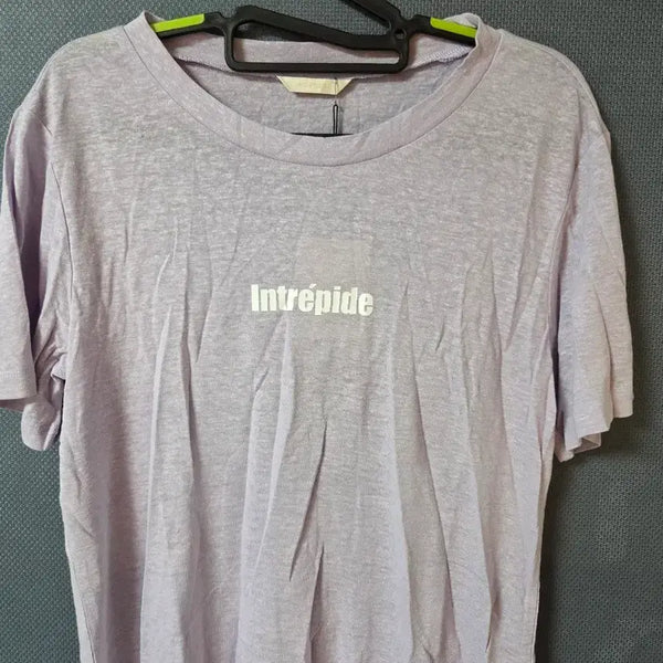 [BUNJANG] Intrépide Lavender Short Sleeve T-Shirt / 라벤더색 반팔 티셔츠