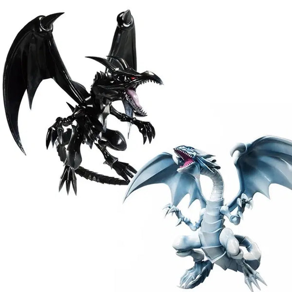 [BUNJANG] Banpresto Yu-Gi-Oh! Blue-Eyes White Dragon & Red-Eyes Black Dragon Figure Bundle / 반프레스토 유희왕 푸른눈의 백룡 붉은눈의 흑룡 피규어 일괄