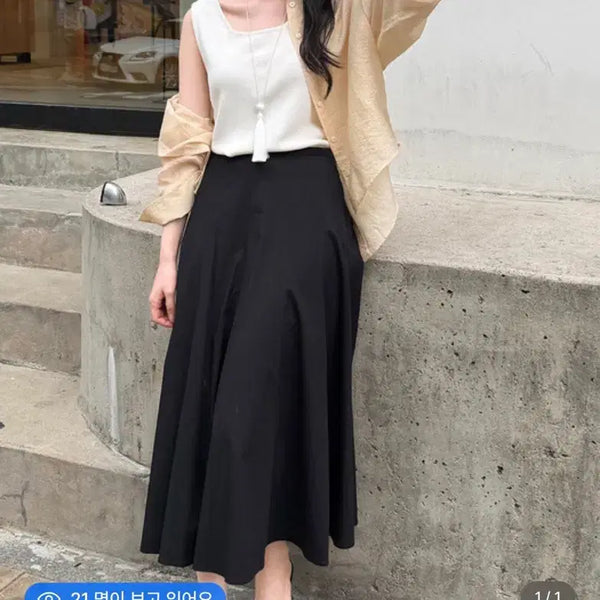 [BUNJANG] Umer Back Button Shirt Ivory / 유메르 umer 백버튼 셔츠 아이보리 새상품