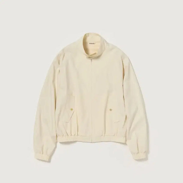 [BUNJANG] Auralee 25ss Super Fine Tropical Wool Zip Blouson (Ivory) / 오라리 25ss 슈퍼 파인 트로피컬 울 집 블루종 (아이보리)