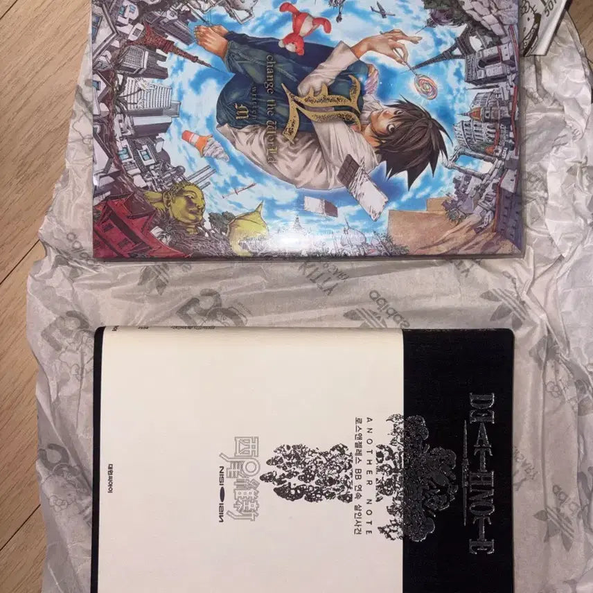 [BUNJANG] Death Note Novel L: Change the World / 안팔리면소장 데스노트소설 엘체월Lchange the world 로스비비