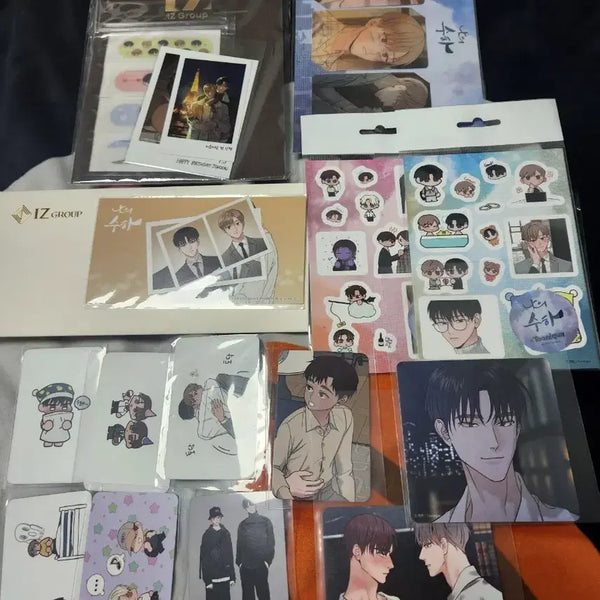 [BUNJANG] My Companion Character Collection Book Photocard Goods Set / 나의 수하  투니크 콜카 비서일지 방포 포토카드 엽서   일괄