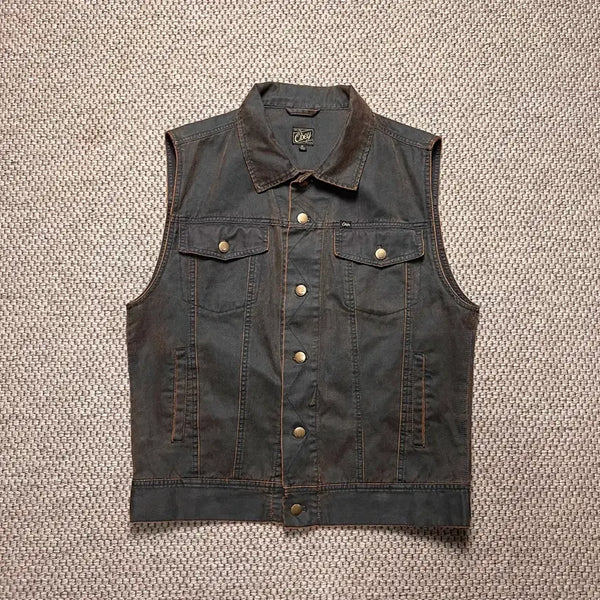 [BUNJANG] Obei Vintage Denim Vest (M) / 오베이 빈티지 데님 베스트 M