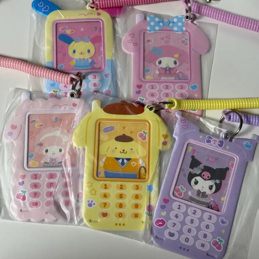 [BUNJANG] Sanrio Garake Phone Gacha Photocard Holder / 산리오 가라케 휴대폰 가챠 포카홀더