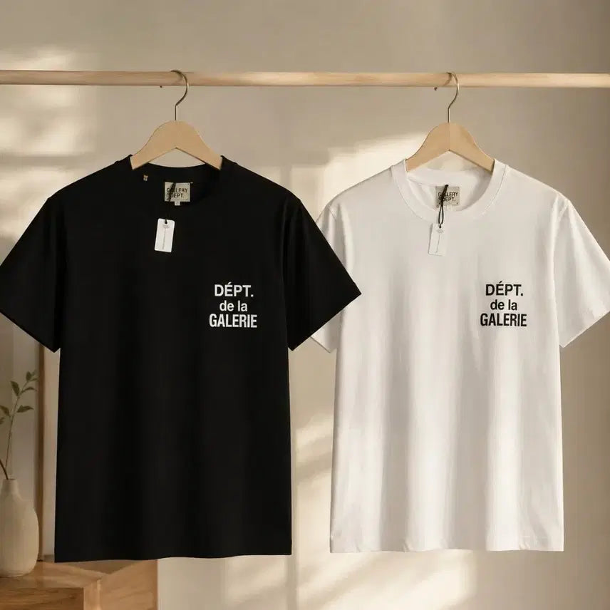 [BUNJANG] Gallery Department Short Sleeve T-Shirt Black/White / 마지막장 특가 갤러리 디파트먼트 반팔 티셔츠 블랙/화이트 m