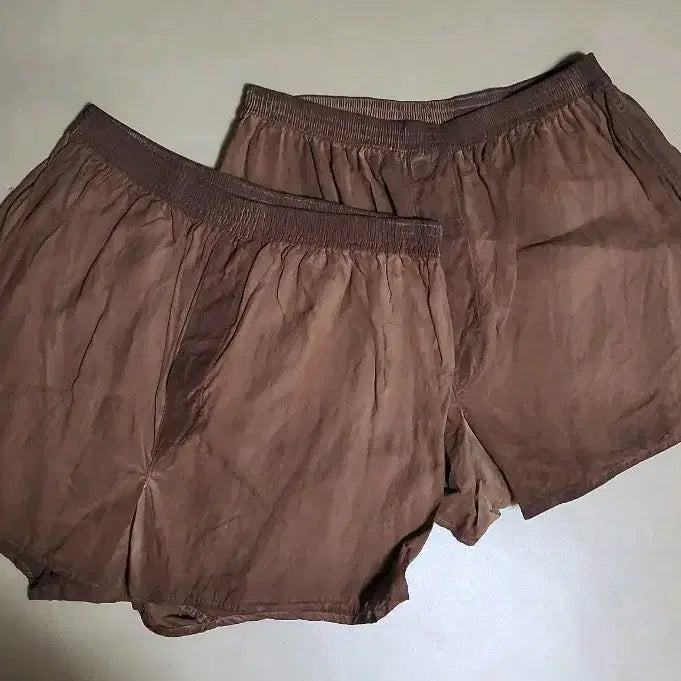 [BUNJANG] Natural Dye Cotton Men's Boxer Briefs / 천연염색 남자 사각팬티2장