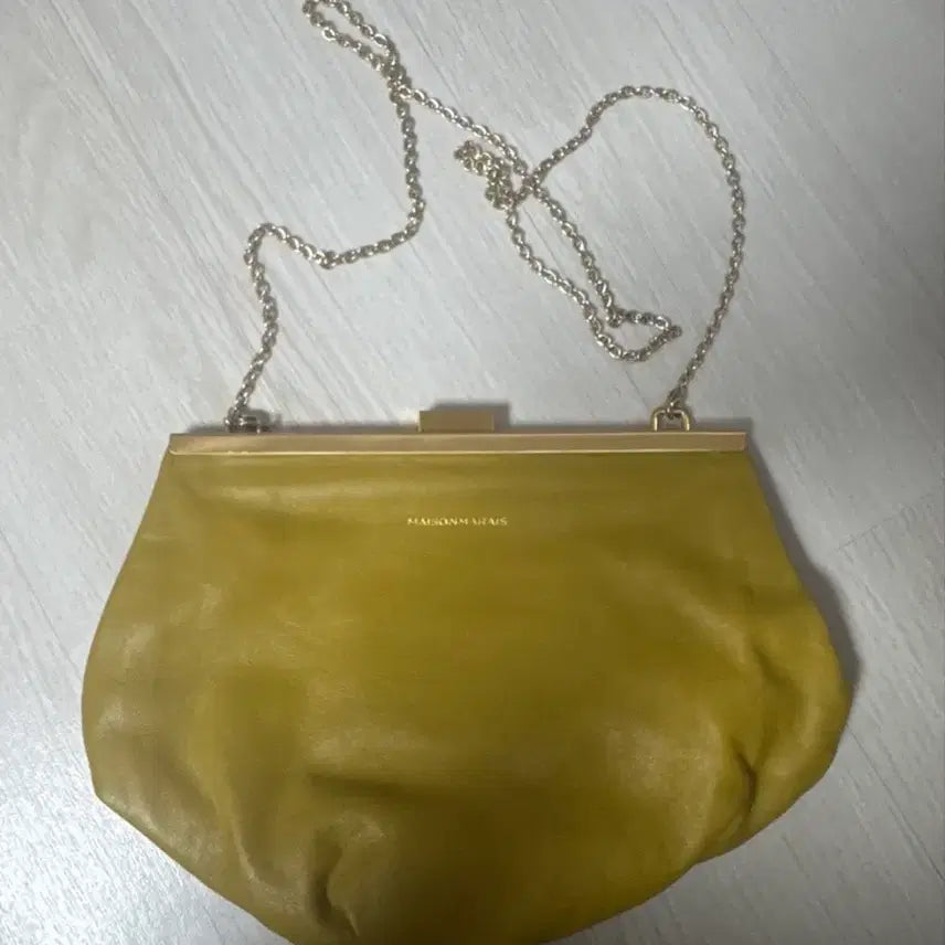 [BUNJANG] Maison Marais Leather Chain Bag / 메종마레 레더 체인백