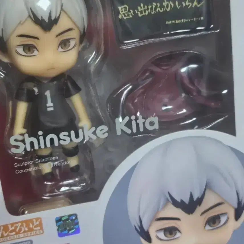 [BUNJANG] Haikyuu!! Shinsuke Kita Nendoroid + Paper Goods Bundle Set / 하이큐 키타 신스케 넨도로이드+지류일괄
