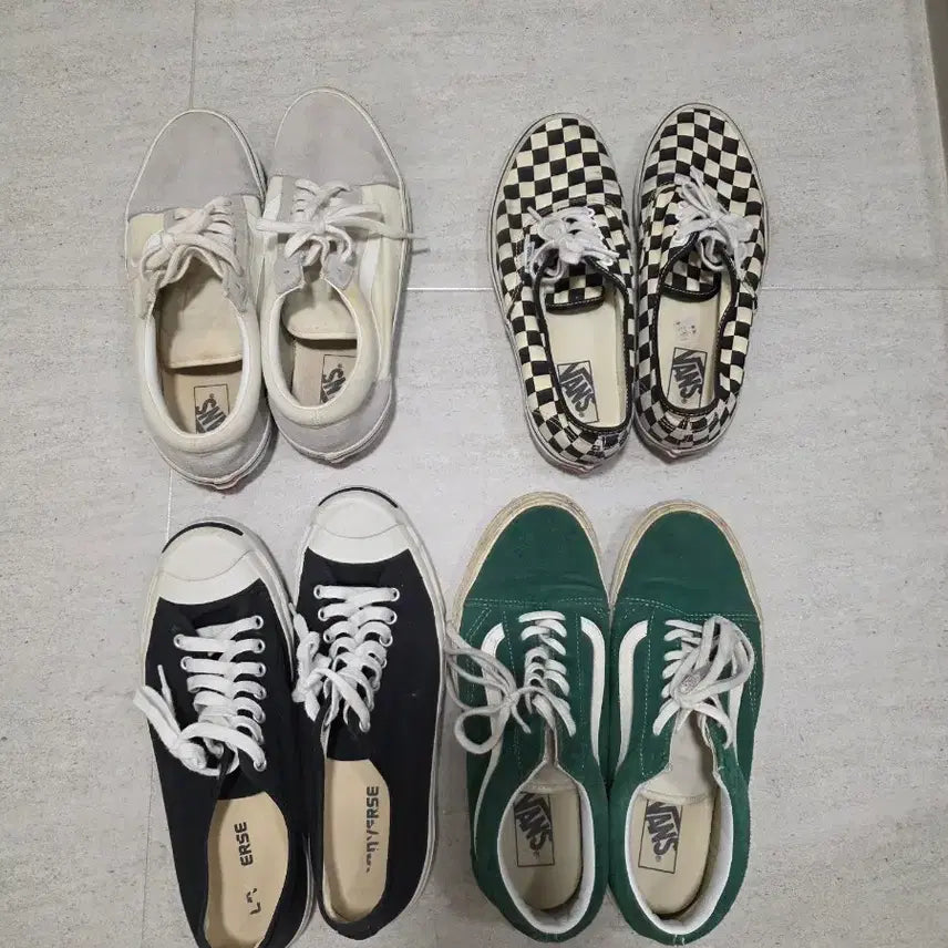 [BUNJANG] Vans Old Skool, Authentic, Converse Bundle / 일괄) 반스 올드스쿨, 어센틱, 컨버스