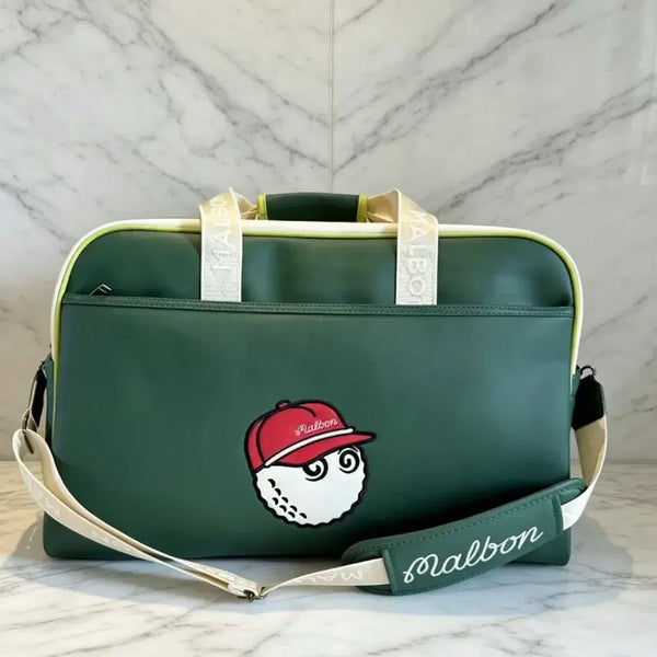 [BUNJANG] Malbon Golf Boston Bag Green / 말본 골프 보스턴백 그린(새상품 당일발송가능합니다)