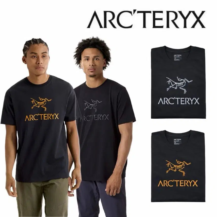 [BUNJANG] Arc'teryx Arc'Word Logo T-Shirt Unisex / (새상품/큐알) 아크테릭스 아크워드 앞로고 티셔츠 남여공용