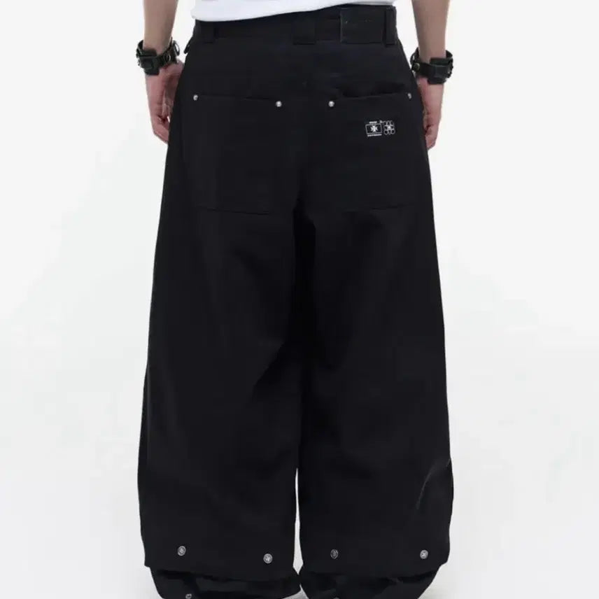 [BUNJANG] OPUS 0012 Melted Cotton Pants Black XS / OPUS 0012 melted 코튼 팬츠 블랙 XS