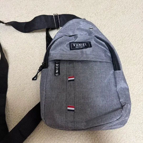[BUNJANG] Vaniel Instinct Messenger Bag Grey / 바니엘 인스팅트 메신저백 그레이