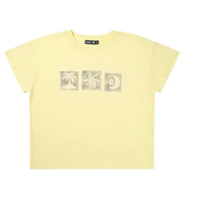 [BUNJANG] Kaipai Lemon Short Sleeve T-Shirt (M) / 카이파이 반팔 레몬 새상품