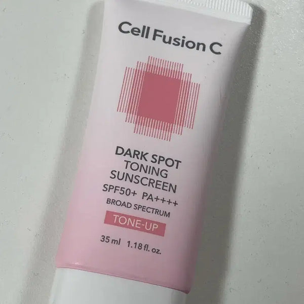 [BUNJANG] Cell Fusion C Dark Spot Toning Sunscreen Tone-Up SPF50+ PA++++ 35ml / 셀퓨전씨 다크스팟 토닝 선스크린 톤업