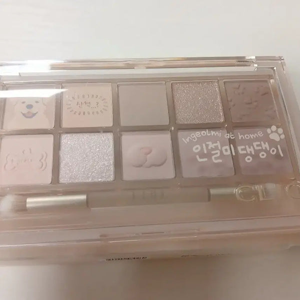 [BUNJANG] CLIO Nudepalette Shadow Palette (Limited Edition) / 클리오 인절미 댕댕이 단종템