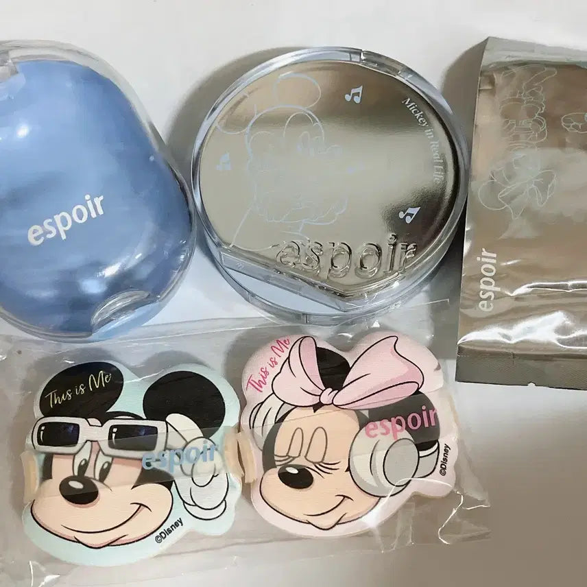 [BUNJANG] Espoir Be Velvet Cover Cushion 20 Vanilla (Disney Edition) - Full Size + Refill / 에스쁘아 비벨벳 커버쿠션 20바닐라 본품+리필 (디즈니에디션)