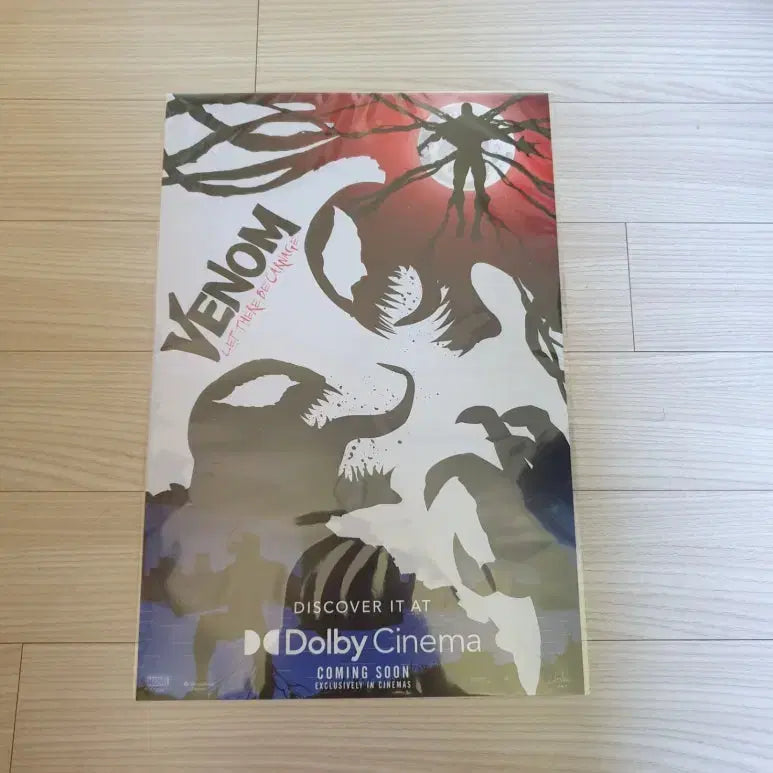 [BUNJANG] Venom 2 Dolby Cinema Poster / 네고X 베놈2 돌비 포스터 <교환 환영>