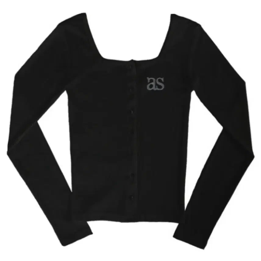 [BUNJANG] Ason Sicily Button Cardigan Black / 애즈온 시실리 버튼 가디건 블랙 ason