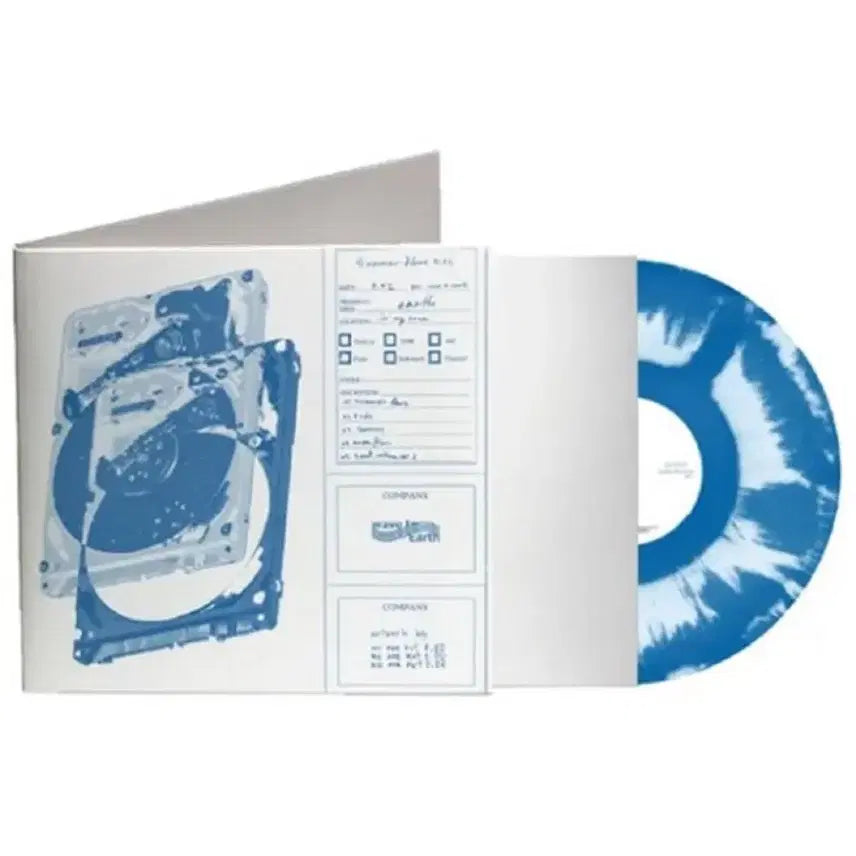 [BUNJANG] Wave Toes Blue White Marble Limited Edition Vinyl - SUMMER FLOWS / 웨이브투어스 블루화이트마블 초반 - SUMMER FLOWS 0.02