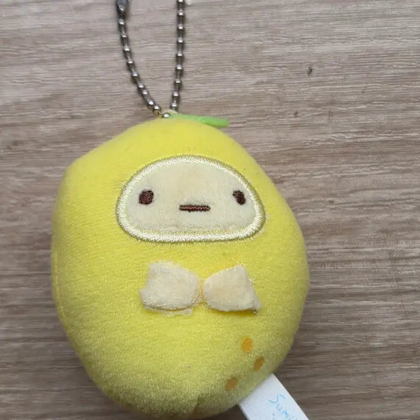 [BUNJANG] Sumikko Gurashi Tapioca Lemon Charm / 스밋코구라시 인형 타피오카 레몬 키링 산엑스