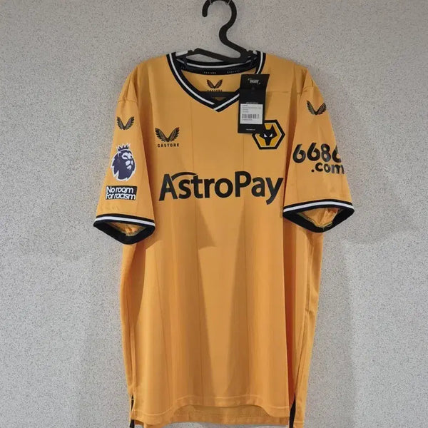 [BUNJANG] Hwang Hee-chan Wolverhampton Wanderers 2023-24 Replica Football Jersey / 23-24울버햄튼 황희찬 축구유니폼 새상품