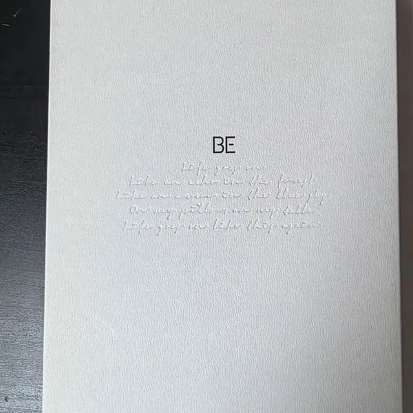 [BUNJANG] BTS BE Album (D ver.) / 방탄소년단 BE 앨범 (D)